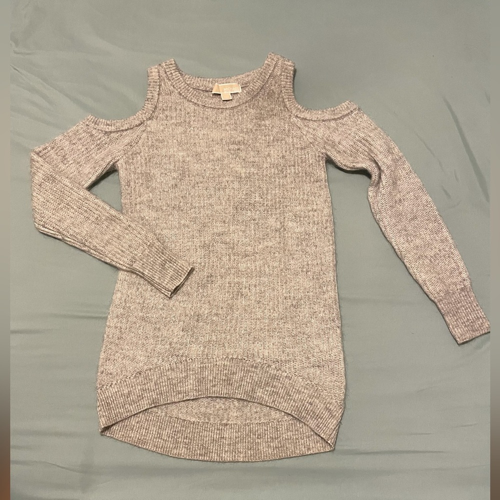 Michael Kors cold shoulder sweater